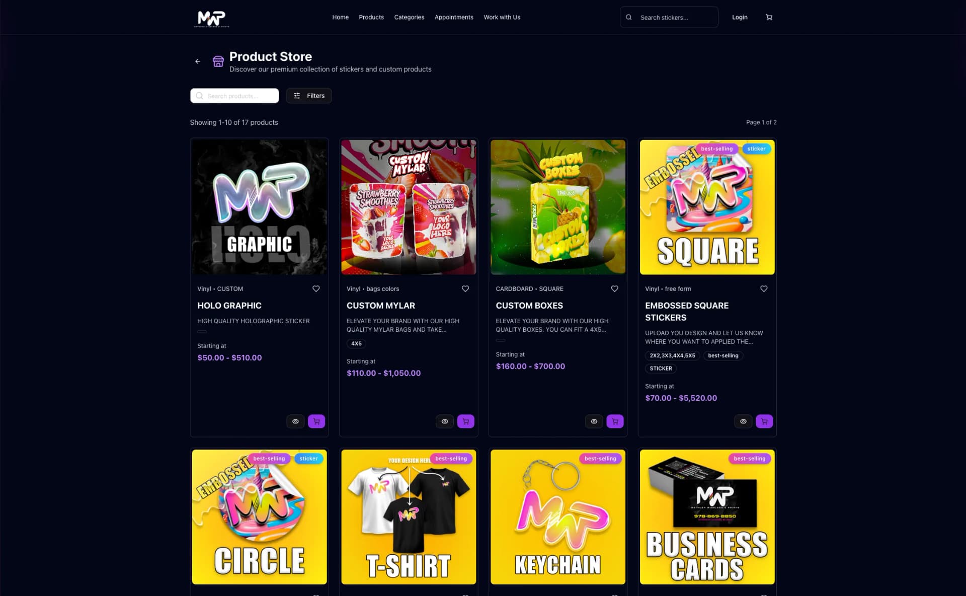 MWP2 - Ecommerce & ERP